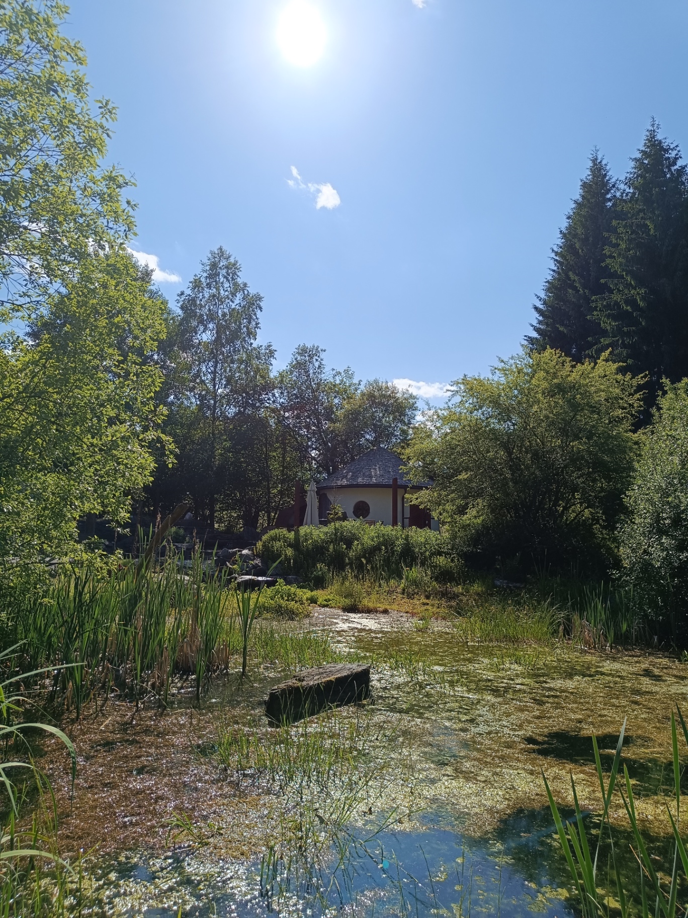 Retreat Pavillon am Teich im Bayerischen Wald